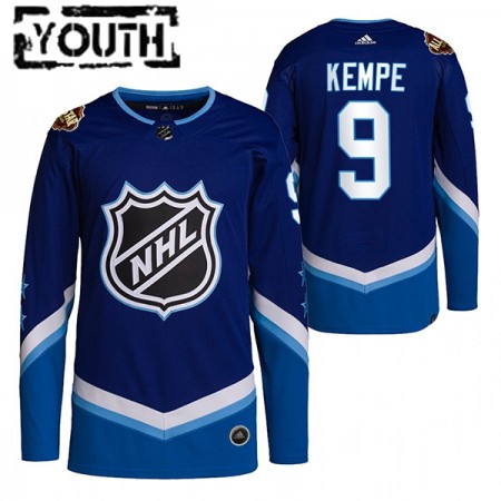 Los Angeles Kings Adrian Kempe 9 2022 NHL All-Star Blauw Authentic Shirt - Kinderen